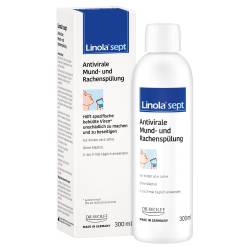 Linola sept Antivirale Mund- und Rachenspülung 300 ml Suspension von Dr. August Wolff Gmbh & Co.Kg Arzneimittel