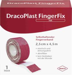 DRACOPLAST FingerFix 2,5 cmx4,5 m m.Wundk.rot 1 St von Dr. Ausb�ttel & Co. GmbH