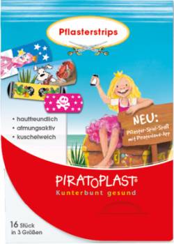 PIRATOPLAST M�dchen Pflasterstrips 3 Gr��en 16 St von Dr. Ausb�ttel & Co. GmbH