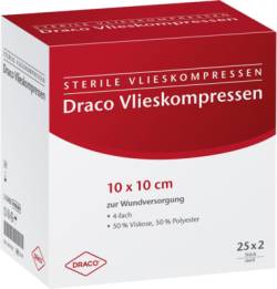 VLIESSTOFF-KOMPRESSEN steril 10x10 cm 4fach 25X2 St von Dr. Ausb�ttel & Co. GmbH