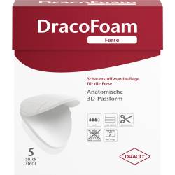 DRACOFOAM Schaumstoff Wundauflage Ferse 5 St Verband von Dr. Ausbüttel & Co. GmbH