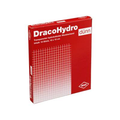 "DRACOHYDRO dünn Hydrokoll.Wundauflage 10x10 cm 10 Stück" von "Dr. Ausbüttel & Co. GmbH"