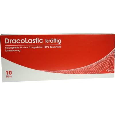 DRACOLASTIC Idealb.kräftig 10 cm hautf.lose 10 St Binden von Dr. Ausbüttel & Co. GmbH