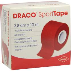 DRACOTAPEVERBAND 3,8 cmx10 m rot 1 St Verband von Dr. Ausbüttel & Co. GmbH