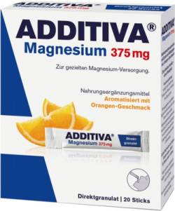 ADDITIVA Magnesium 375 mg Sticks Orange von Dr. B. Scheffler Nachf. GmbH & Co. KG