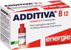 ADDITIVA Vitamin B12 Energie Trinkampullen 10 X 8 ml Trinkampullen von Dr. B. Scheffler Nachf. GmbH & Co. KG