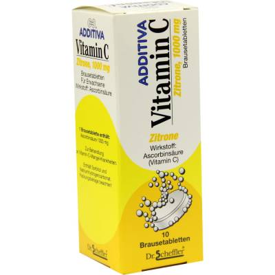 ADDITIVA Vitamin C Brausetabletten 10 St Brausetabletten von Dr. B. Scheffler Nachf. GmbH & Co. KG