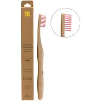 Dr Botanicals Bamboo Toothbrush Pink von Dr. Botanicals