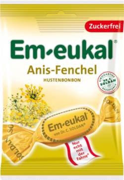 EM-EUKAL Bonbons Anis Fenchel zuckerfrei 75 g von Dr. C. SOLDAN GmbH