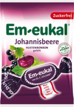 EM-EUKAL Bonbons Johannisbeere gef�llt zuckerfei 75 g von Dr. C. SOLDAN GmbH