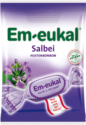 EM-EUKAL Bonbons Salbei zuckerhaltig 75 g von Dr. C. SOLDAN GmbH