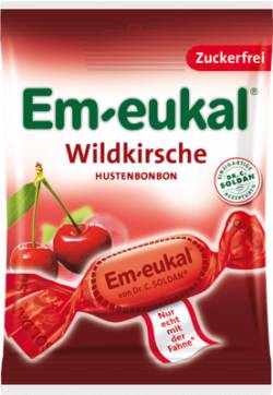 EM-EUKAL Bonbons Wildkirsche zuckerfrei 75 g von Dr. C. SOLDAN GmbH