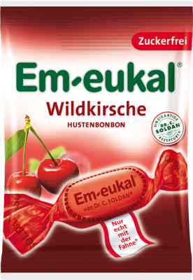 EM-EUKAL Bonbons Wildkirsche zuckerfrei 75 g von Dr. C. SOLDAN GmbH
