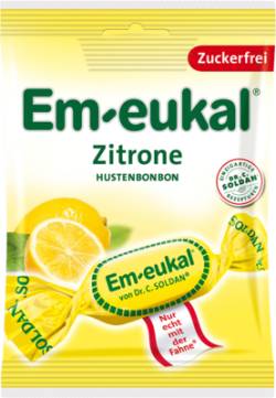 EM-EUKAL Bonbons Zitrone zuckerfrei 75 g von Dr. C. SOLDAN GmbH