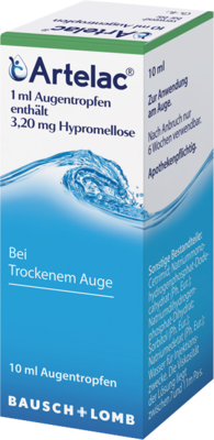 ARTELAC Augentropfen 10 ml von Dr. Gerhard Mann Chem.-pharm.Fabrik GmbH