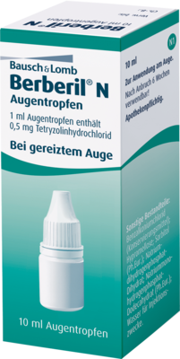 BERBERIL N Augentropfen 10 ml von Dr. Gerhard Mann Chem.-pharm.Fabrik GmbH