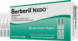 BERBERIL N EDO Augentropfen 30X0.5 ml von Dr. Gerhard Mann Chem.-pharm.Fabrik GmbH