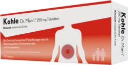 KOHLE Dr.Mann 250 mg Tabletten 20 St von Dr. Gerhard Mann Chem.-pharm.Fabrik GmbH