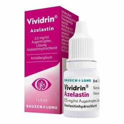 VIVIDRIN Azelastin 0,5 mg/ml Augentropfen 6 ml von Dr. Gerhard Mann Chem.-pharm.Fabrik GmbH