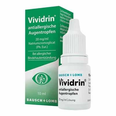VIVIDRIN antiallergische Augentropfen 10 ml von Dr. Gerhard Mann Chem.-pharm.Fabrik GmbH