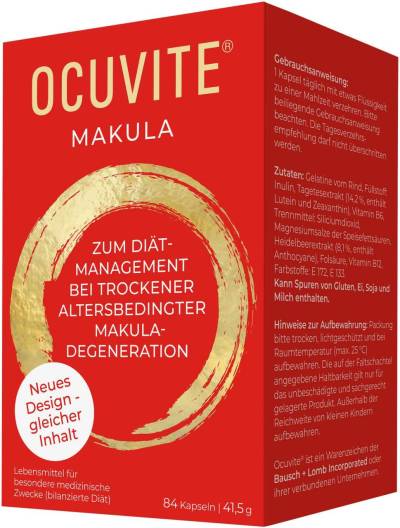 Ocuvite Makula 84 Kapseln von Dr. Gerhard Mann