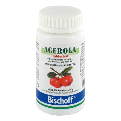 "ACEROLA VITAMIN C Tabletten 100 Stück" von "Dr. Gottschalk Nahrungsmittel GmbH & Co. KG"