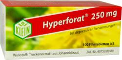 HYPERFORAT 250 mg Filmtabletten 100 St von Dr. Gustav Klein GmbH & Co. KG
