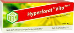 HYPERFORAT Vitahom Tropfen 50 ml von Dr. Gustav Klein GmbH & Co. KG