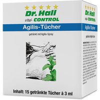 Dr. Hall Agilis-Spray getränkte Tücher von Dr. Hall