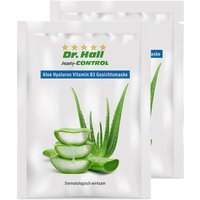 Dr. Hall Aloe Hyaluron Vitamin B3 Gesichtsmasken, 2er Set von Dr. Hall