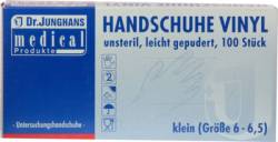 HANDSCHUHE Einmal Vinyl klein 100 St von Dr. Junghans Medical GmbH