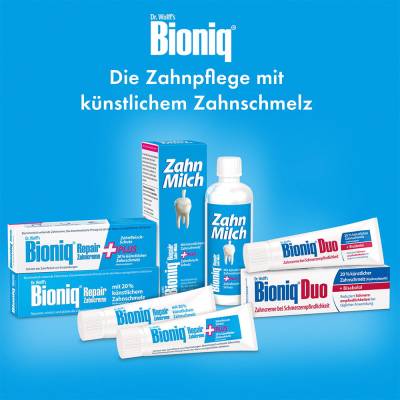 BIONIQ Zahncreme Duo 75 ml Zahncreme von Dr. Kurt Wolff GmbH & Co. KG