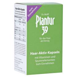 "Plantur 39 Haar Aktiv Kapseln 60 Stück" von "Dr. Kurt Wolff GmbH & Co. KG"