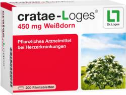 CRATAE-LOGES 450 mg Wei�dorn Filmtabletten 200 St von Dr. Loges + Co. GmbH