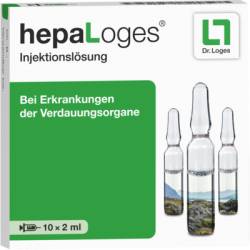 HEPALOGES Injektionsl�sung Ampullen 10X2 ml von Dr. Loges + Co. GmbH