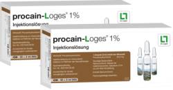 PROCAIN-Loges 1% Injektionsl�sung Ampullen 100X2 ml von Dr. Loges + Co. GmbH