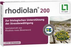 RHODIOLAN 200 Kapseln 60 St von Dr. Loges + Co. GmbH