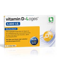 vitamin D-Loges 5.600 I.E. von Dr. Loges + Co. GmbH