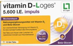 VITAMIN D-LOGES 5.600 I.E. impuls Wochendepot KTA 22,5 g von Dr. Loges + Co. GmbH