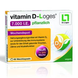 VITAMIN D-LOGES 7.000 I.E. pflanzlich Wochendepot 17 g von Dr. Loges + Co. GmbH