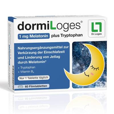 dormiLoges Melatonin plus Tryptophan von Dr. Loges + Co. GmbH