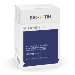 "BIO-H-TIN Vitamin H 2,5mg Tabletten 2x84 Stück" von "Dr. Pfleger Arzneimittel GmbH"