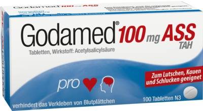 Godamed 100mg ASS TAH von Dr. Pfleger Arzneimittel GmbH