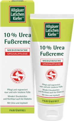 Allgäuer Latschen Kiefer 10% Urea Fußcreme von Dr. Theiss Naturwaren GmbH