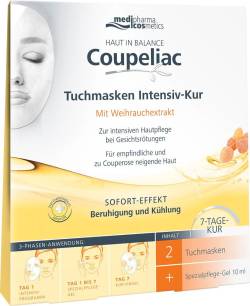 HAUT IN BALANCE Coupeliac Tuchmasken Intensiv-Kur von Dr. Theiss Naturwaren GmbH