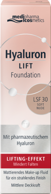 HYALURON LIFT Foundation LSF 30 soft nude 30 ml von Dr. Theiss Naturwaren GmbH