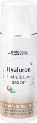HYALURON SANFTE Bräune Gesichtspflege Creme 50 ml von Dr. Theiss Naturwaren GmbH