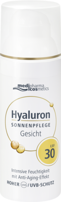 HYALURON SONNENPFLEGE Gesicht Creme LSF 30 50 ml von Dr. Theiss Naturwaren GmbH