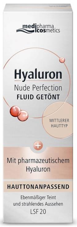 Hyaluron Nude Perfection FLUID GETÖNT LSF 20 Mittlerer Hauttyp von Dr. Theiss Naturwaren GmbH
