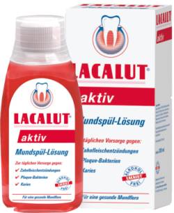 LACALUT aktiv Mundsp�l-L�sung 300 ml von Dr. Theiss Naturwaren GmbH